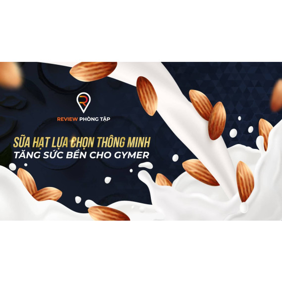 Sữa Hạt Lựa Chọn Thông Minh Tăng Sức Bền Cho Gymer